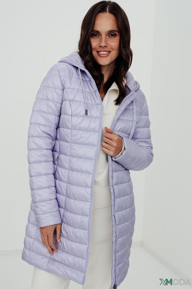 Пальто Bugatti стеганое лавандовое