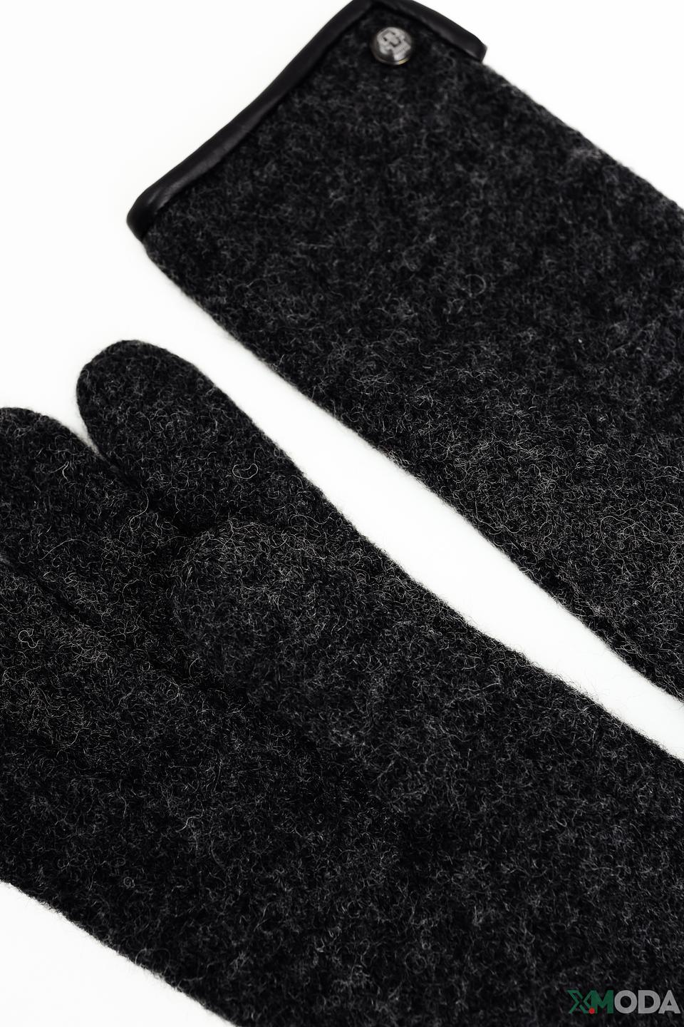 Перчатки Roeckl шерстяные чёрные