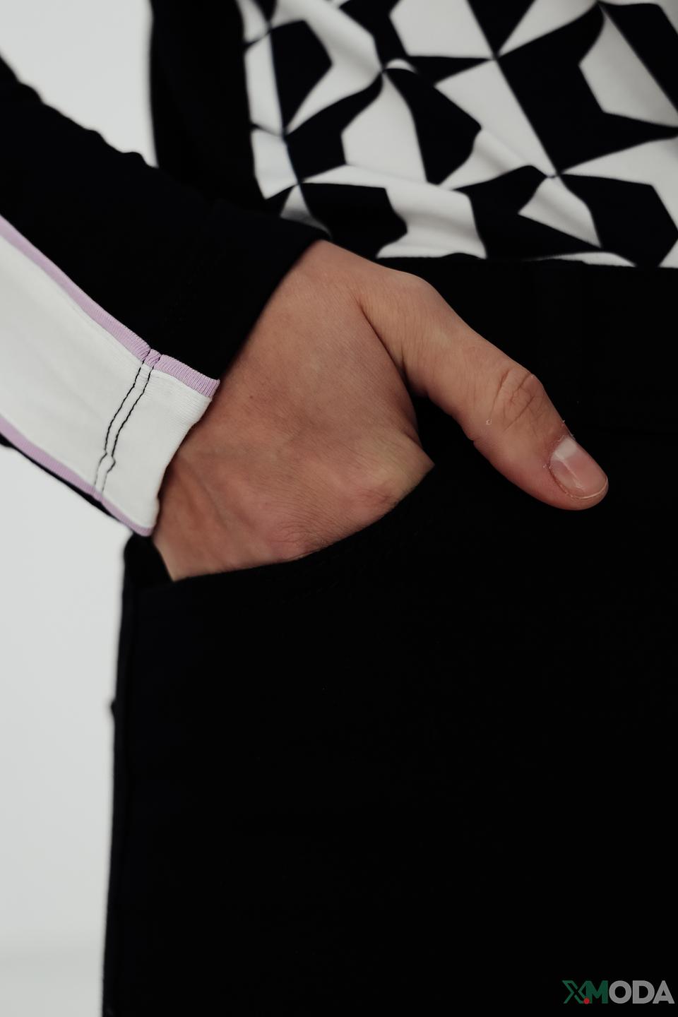 Джинсы Taifun скинни чёрные