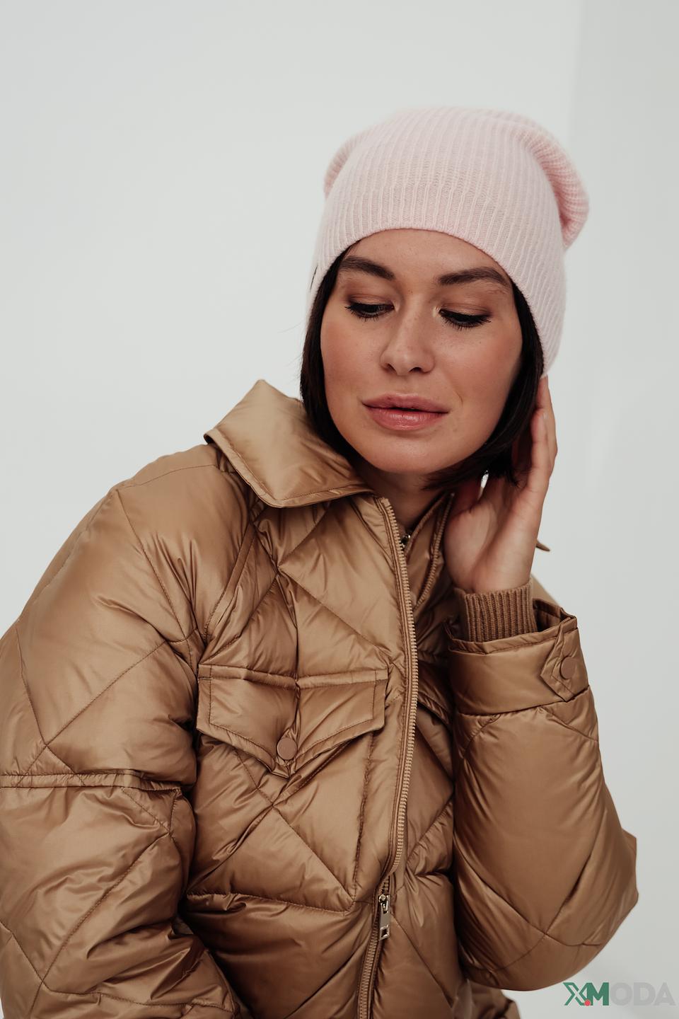 Шапка Seeberger кашемир розовая