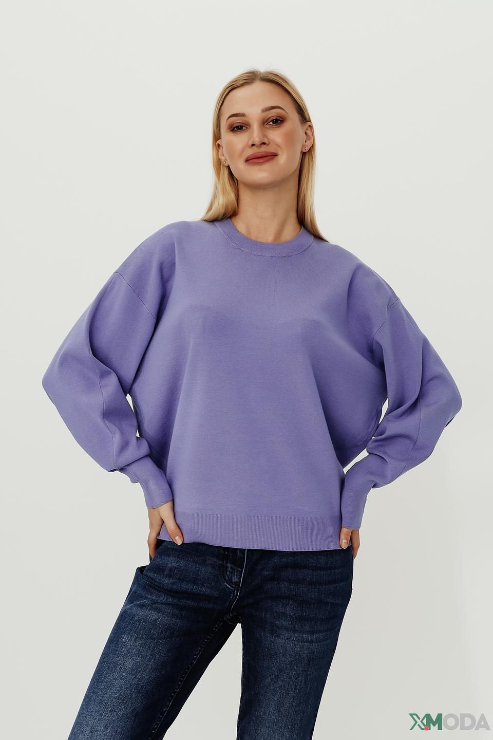 Пуловер Pezzo лавандовый оверсайз