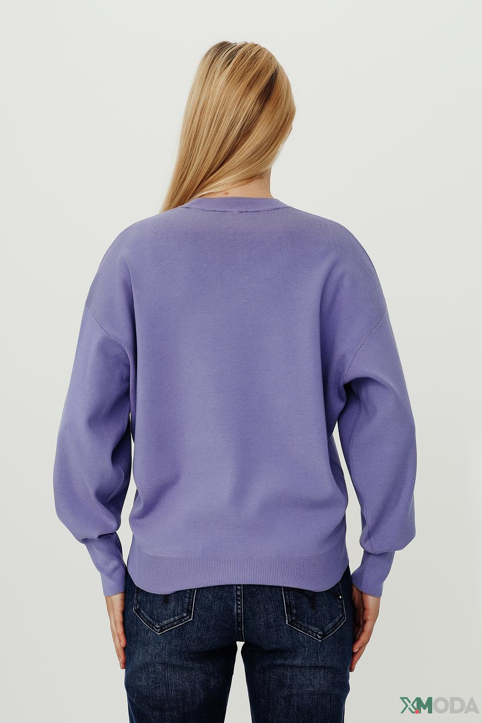 Пуловер Pezzo лавандовый оверсайз