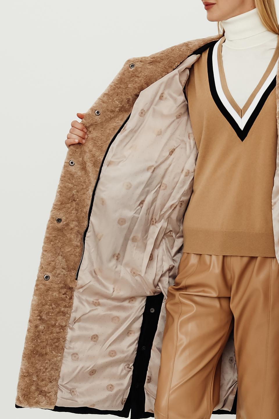 Пальто Electra style стеганое черное