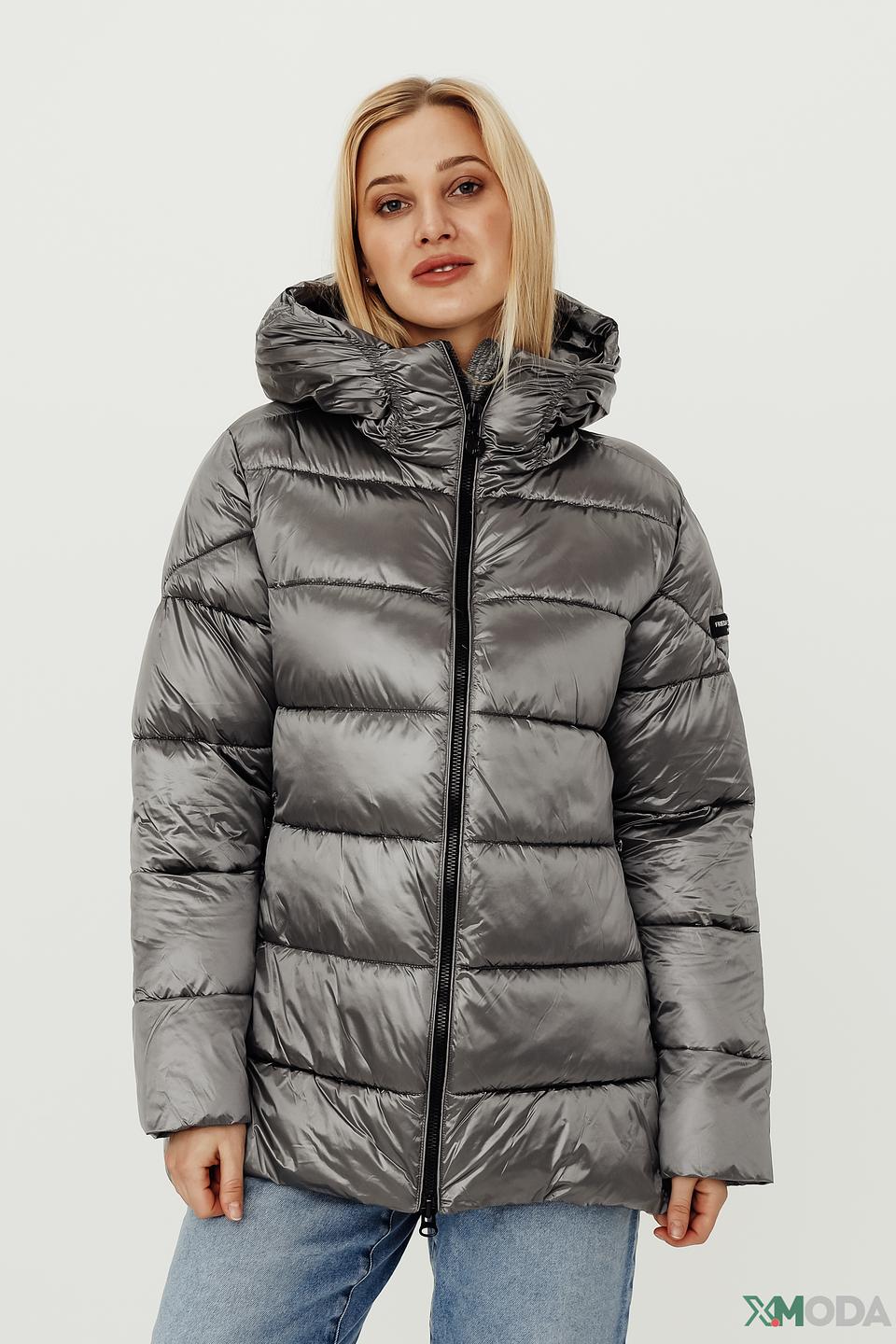 Куртка Frieda and Freddies стеганая серая