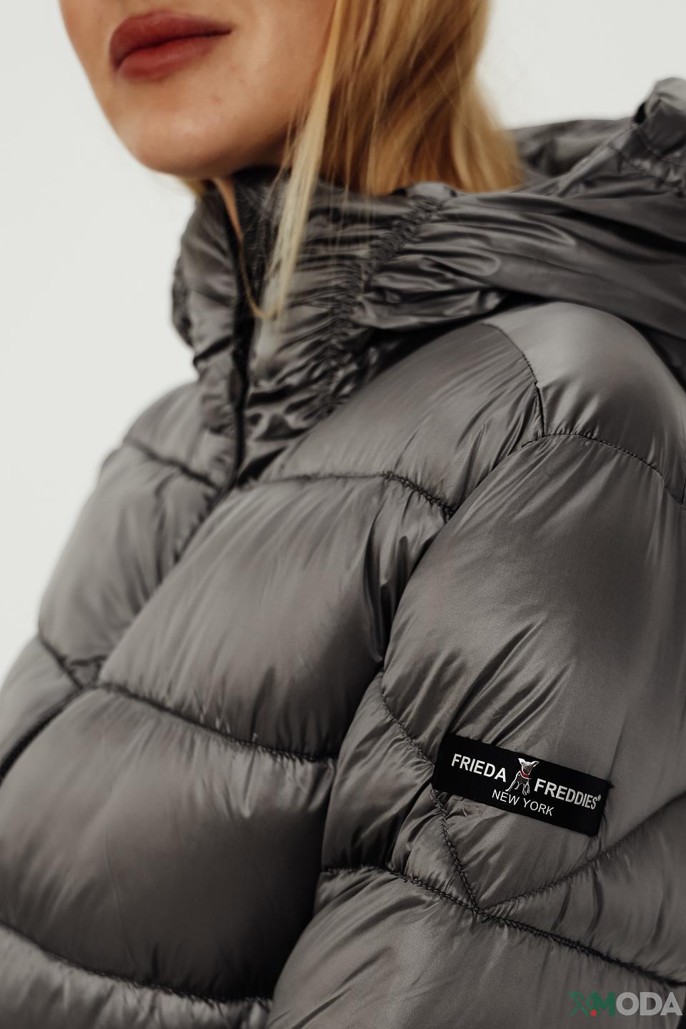 Куртка Frieda and Freddies стеганая серая