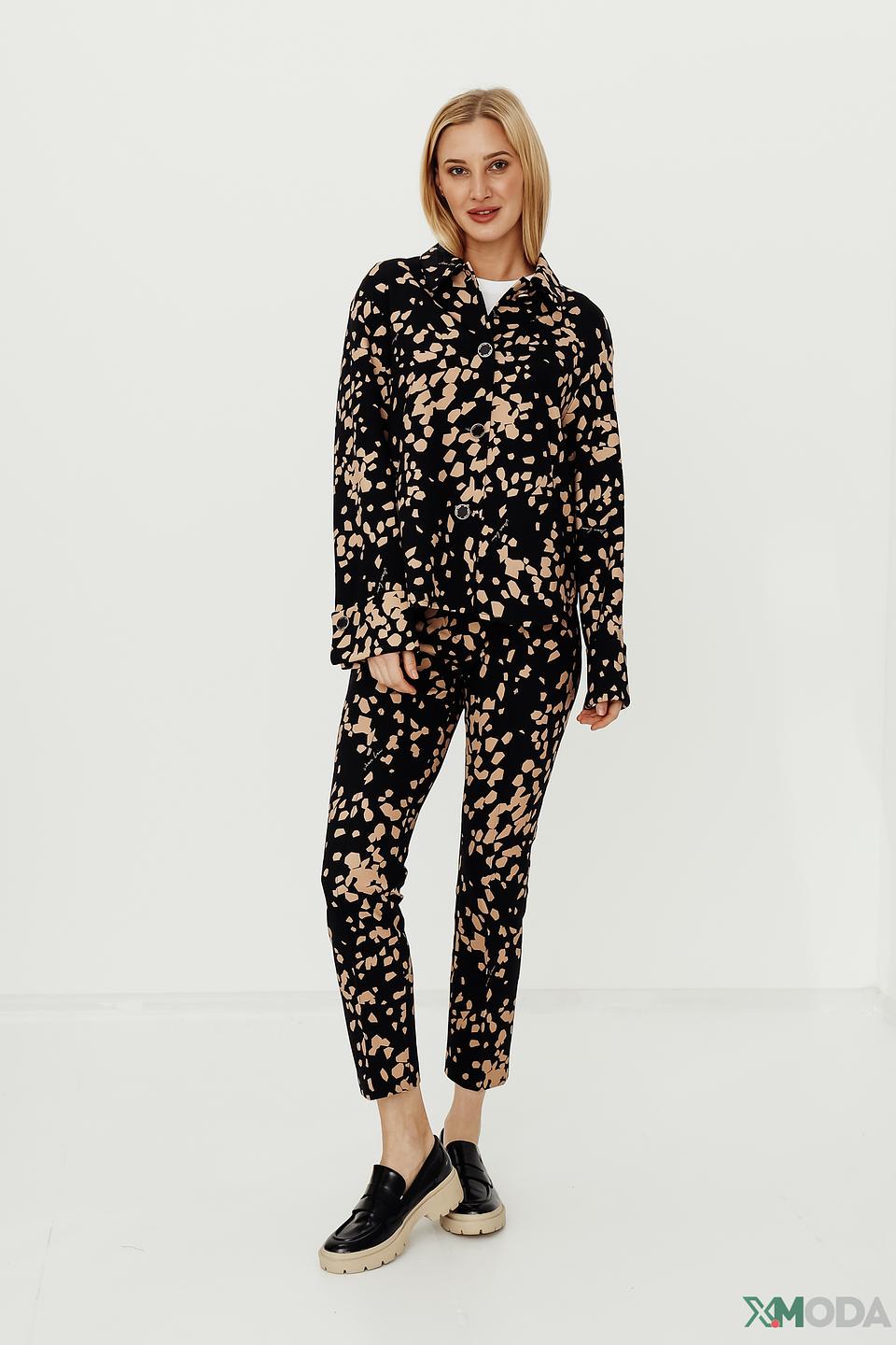 Жакет Marc Cain с леопардовым принтом