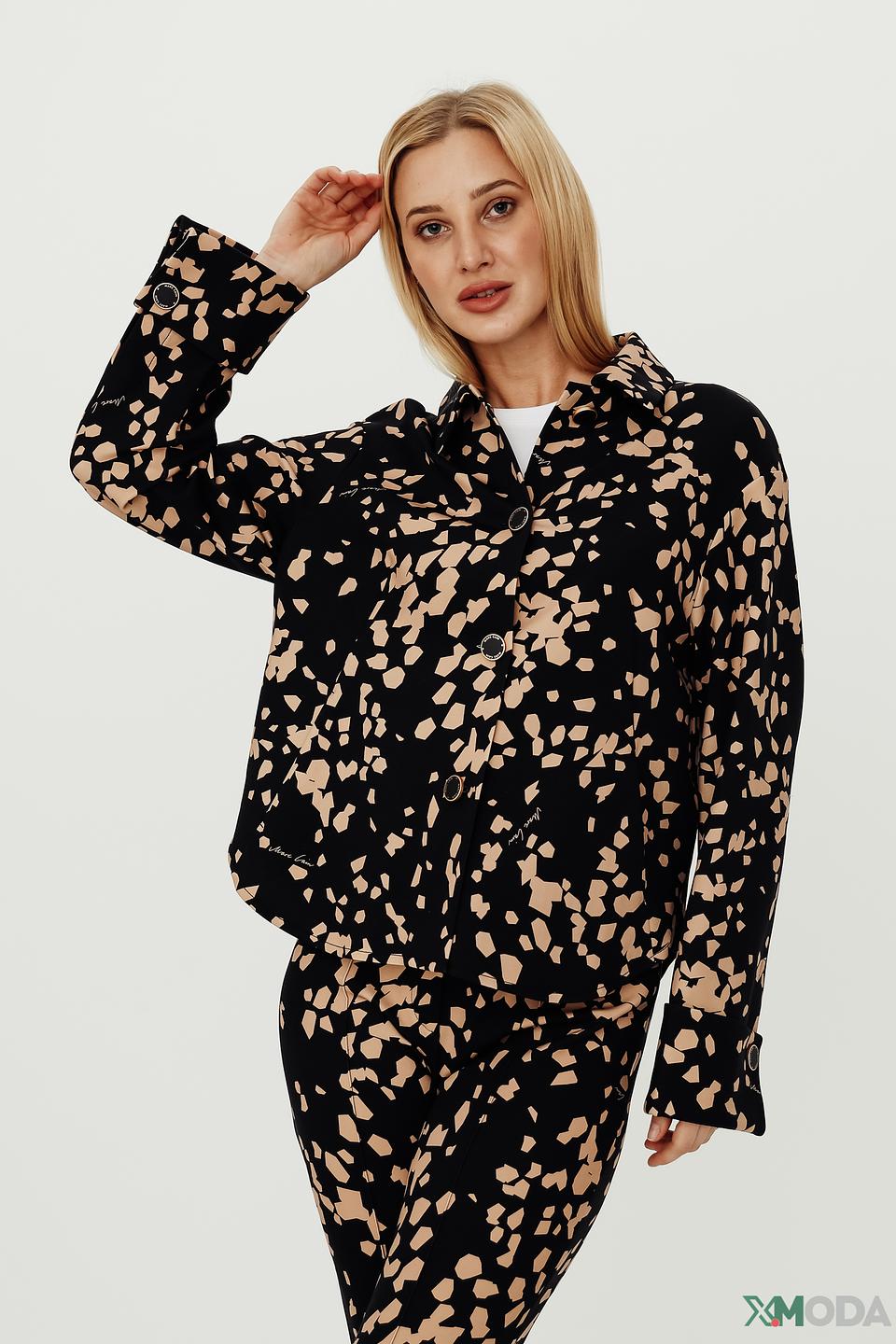 Жакет Marc Cain с леопардовым принтом