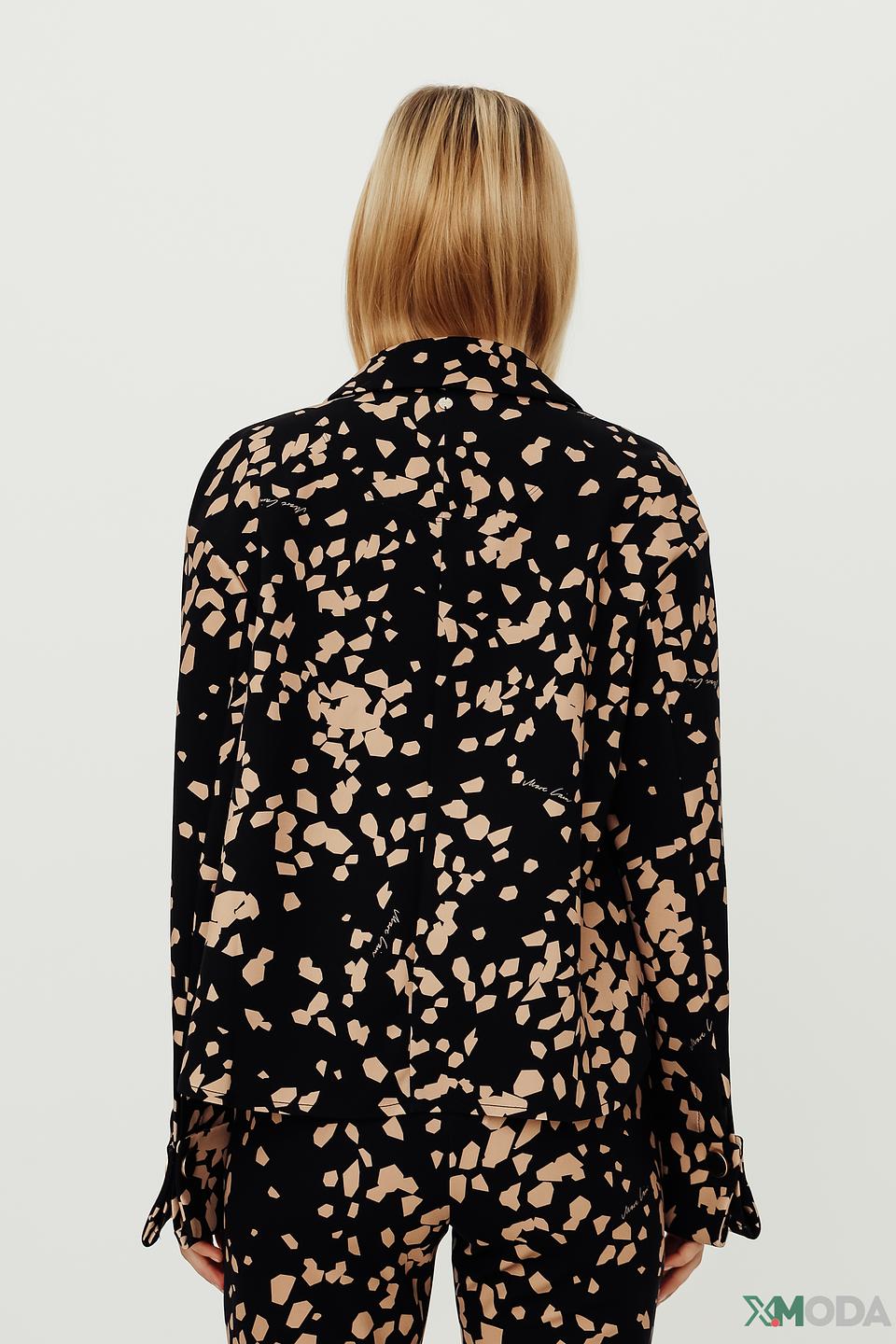 Жакет Marc Cain с леопардовым принтом