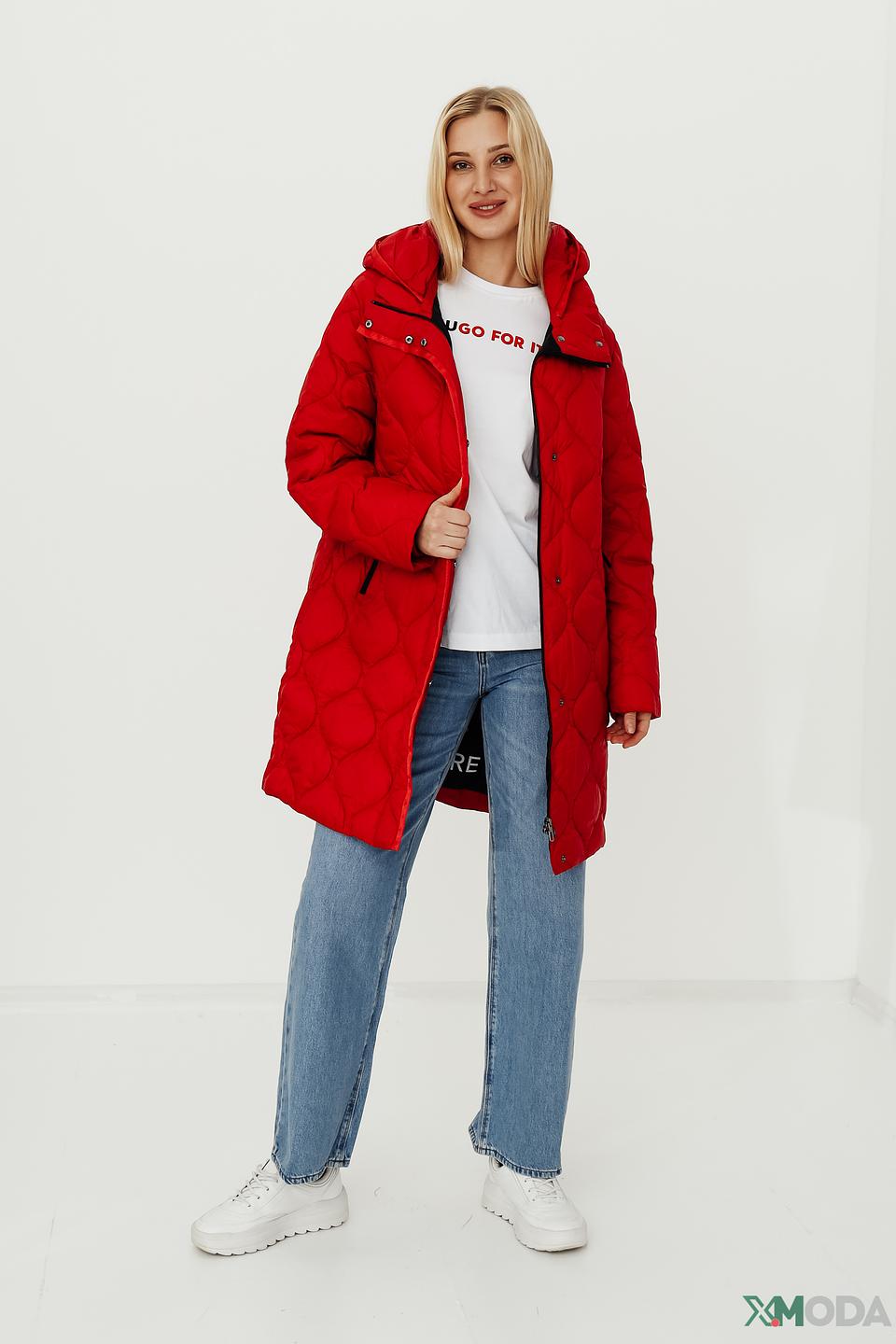 Пальто Gerry Weber стеганое красное