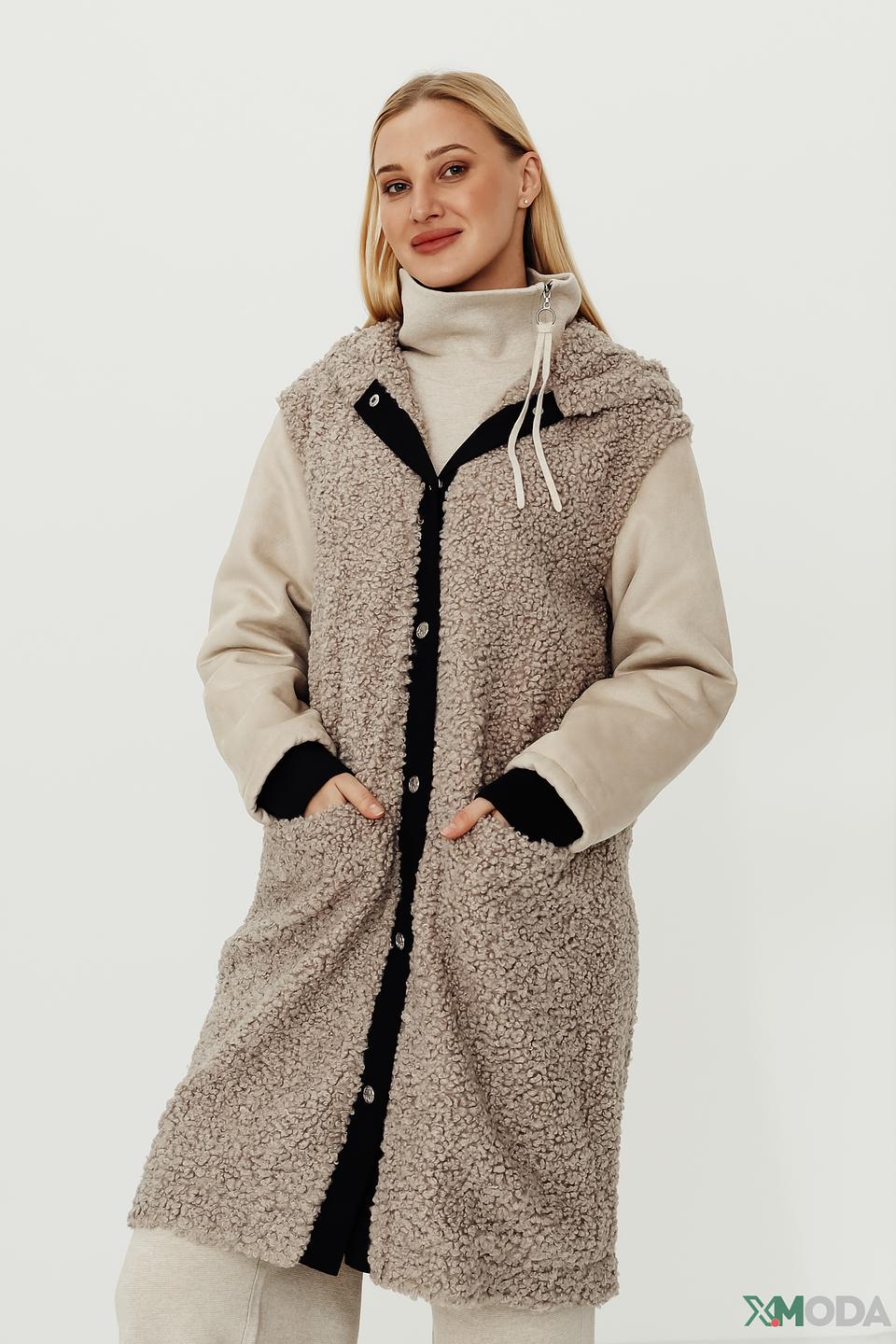 Пальто-жилет Ulli Ehrlich Sportalm бежевый