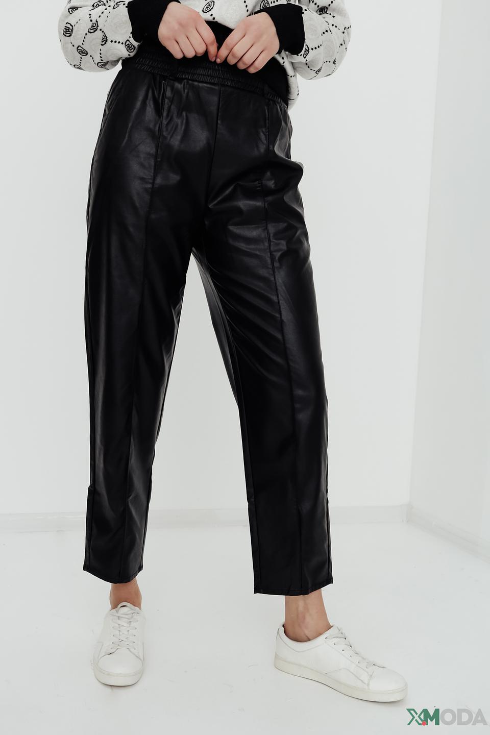 Брюки Penny Black кожаные чёрные