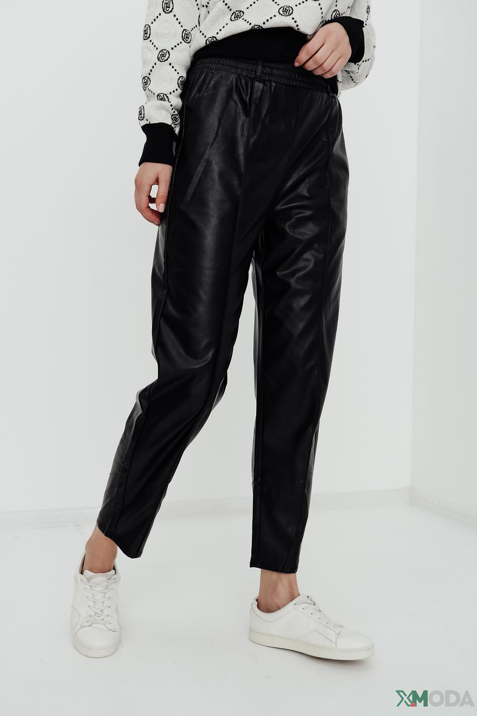 Брюки Penny Black кожаные чёрные