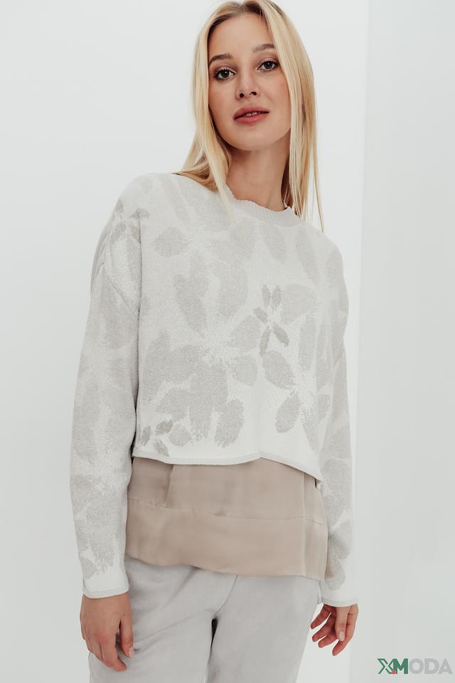 Джемпер Tricot Chic с цветочным принтом