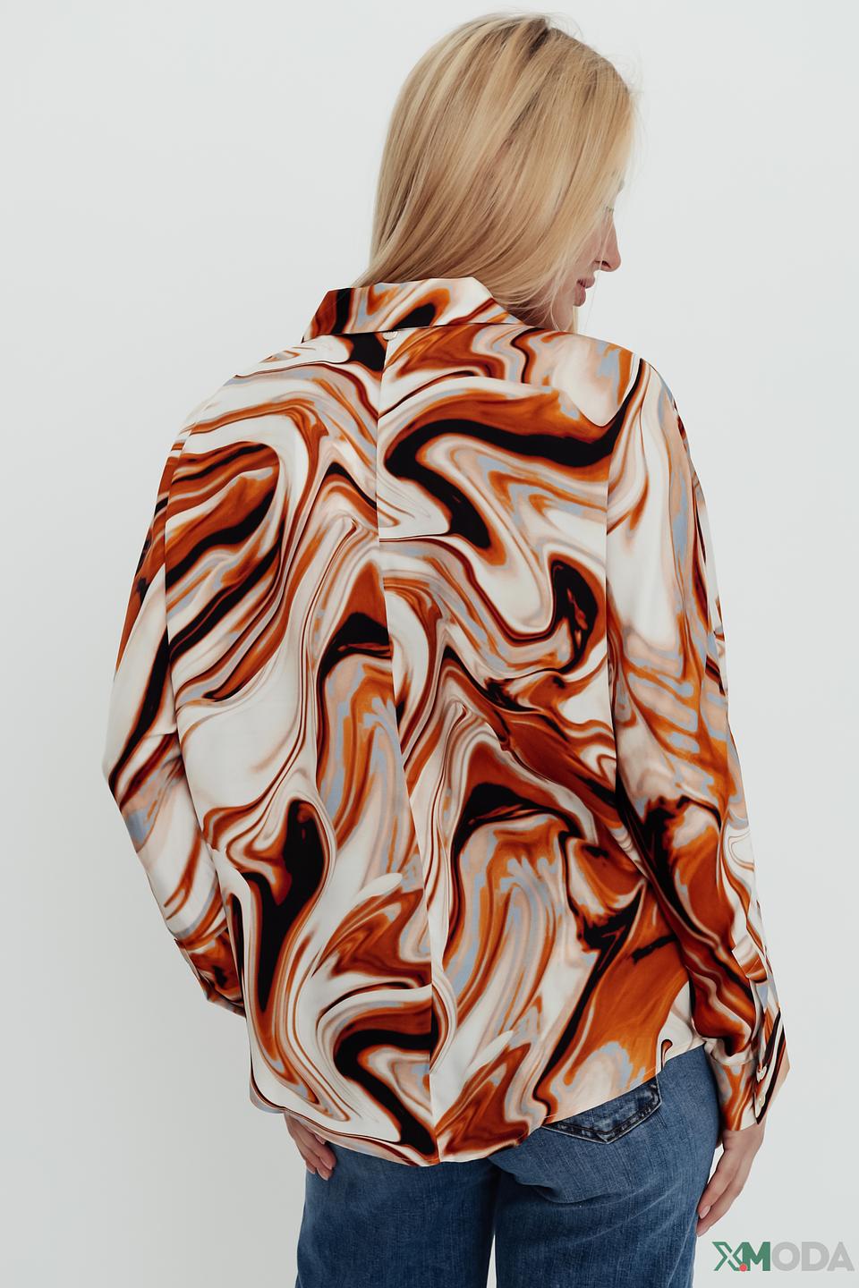 Рубашка Rich and Royal "Мрамор"