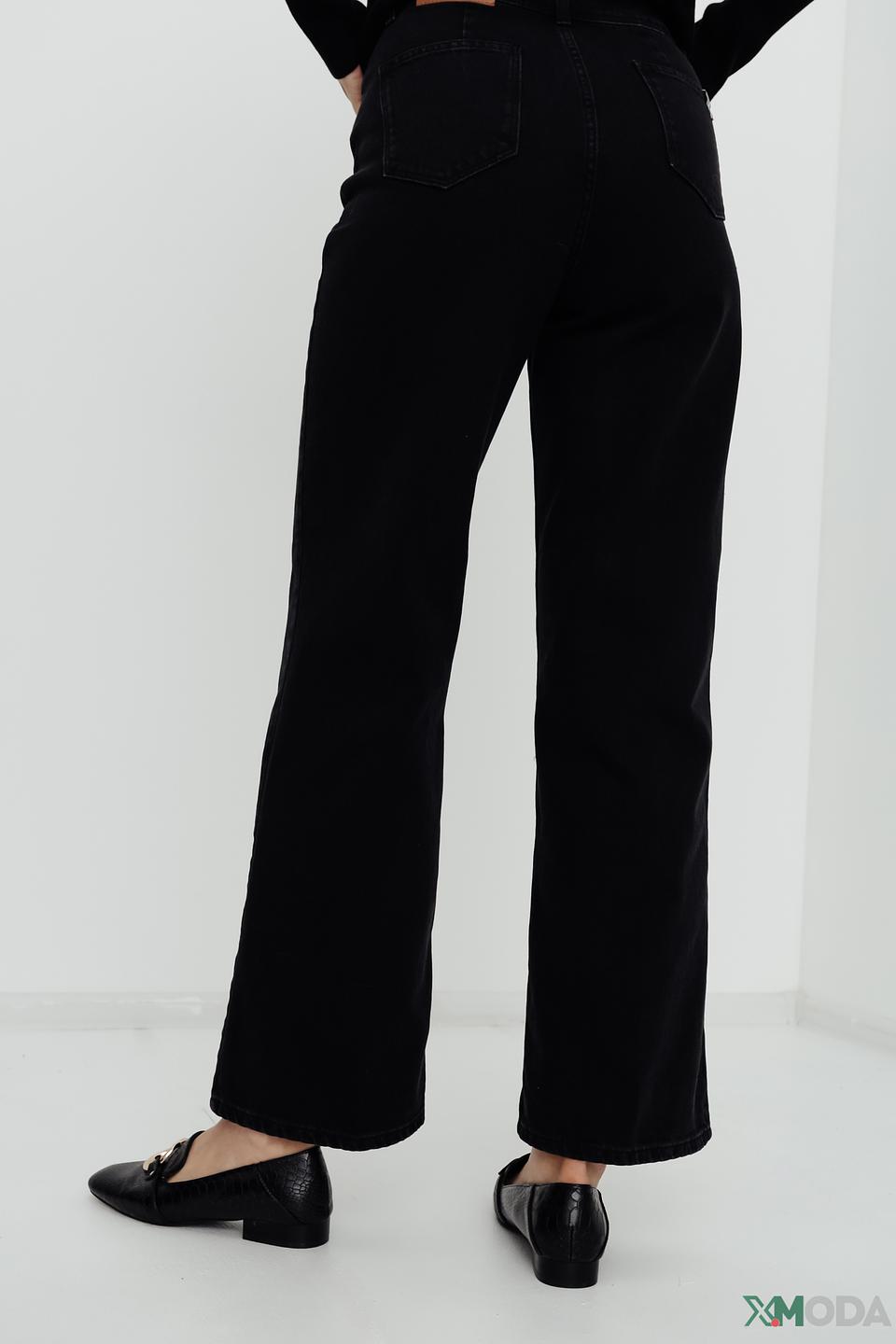 Джинсы Cinque чёрные прямые