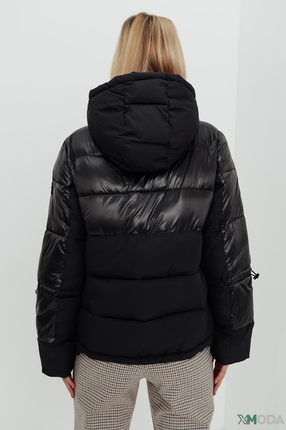 Куртка Frieda and Freddies чёрная стеганая