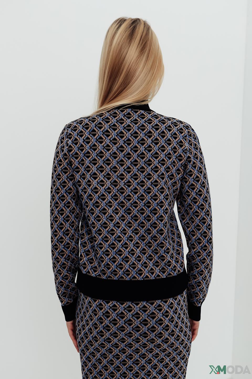 Водолазка Kaos с геометрическим узором