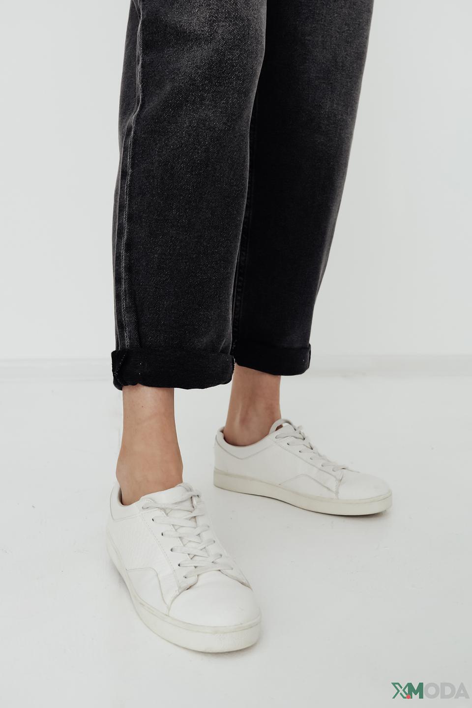 Джинсы Liu-Jo серые mom fit