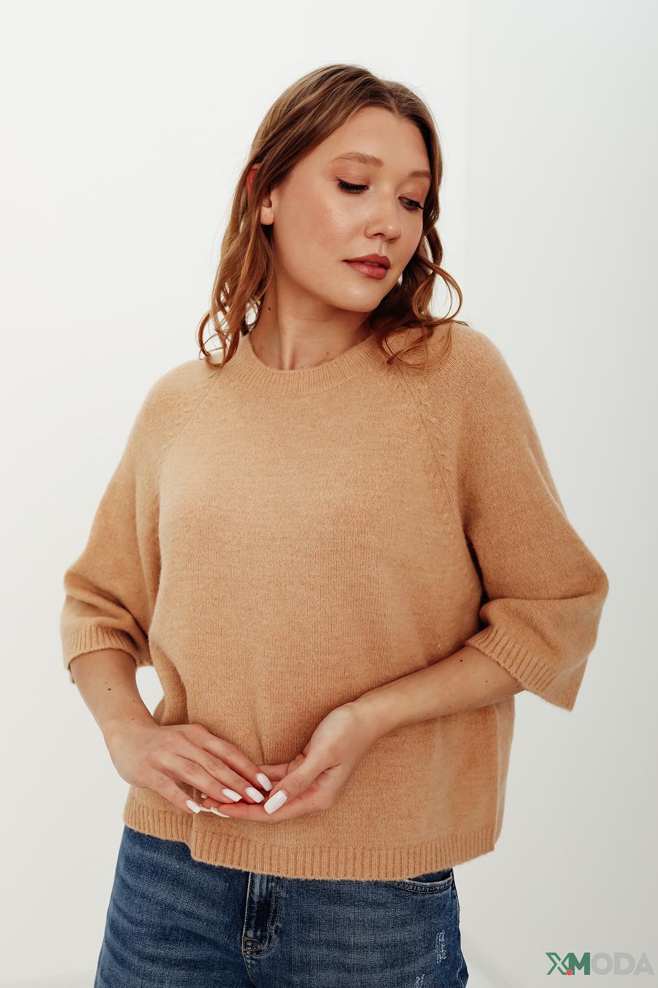 Джемпер i Blues жен. бежевый