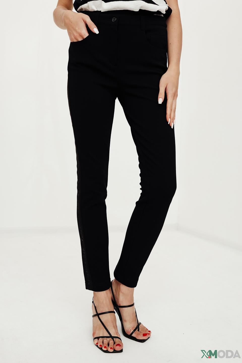 Брюки Marc Aurel черные slim fit