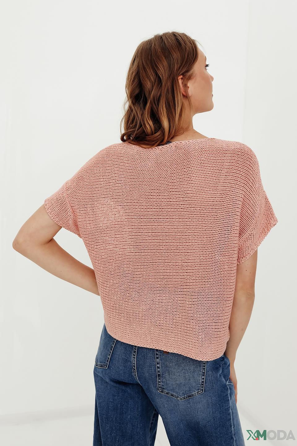 Жилет Monari персиковый