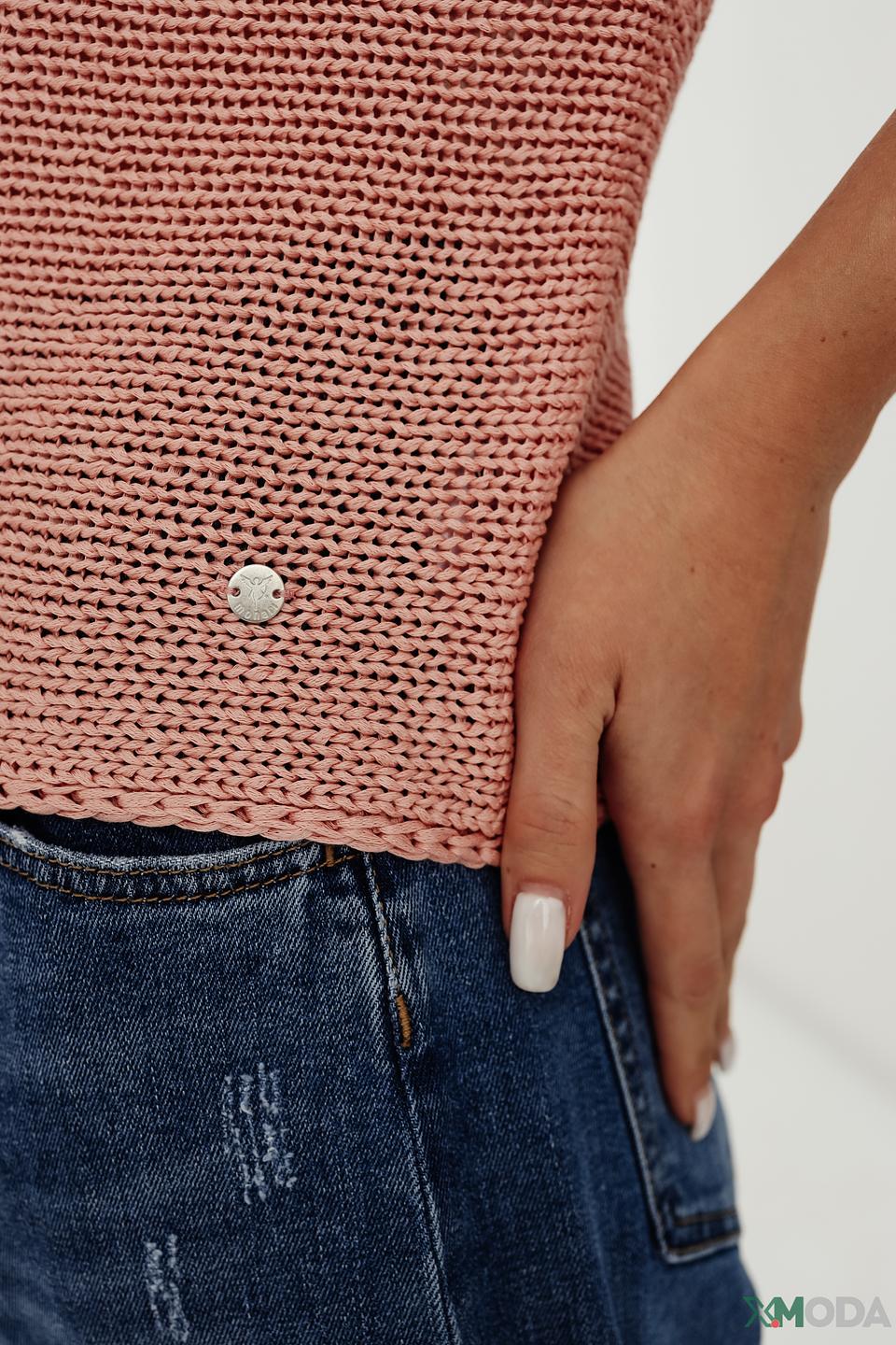 Жилет Monari персиковый