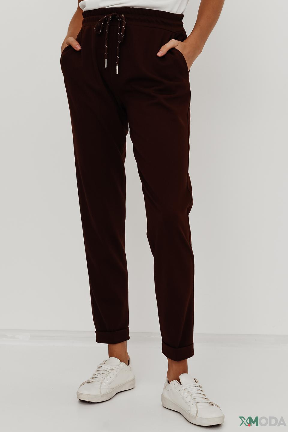 Брюки Rich and Royal бордовые