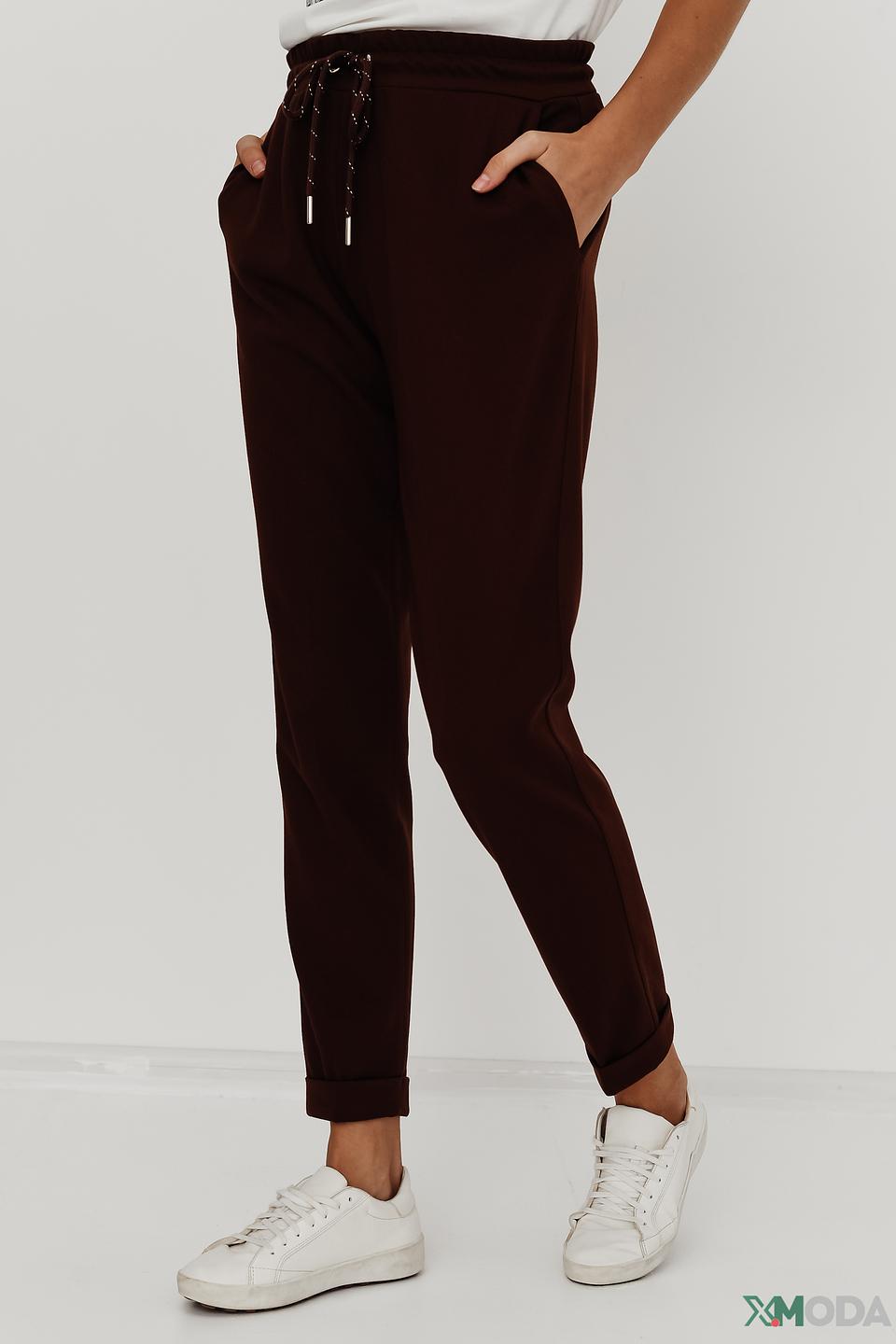 Брюки Rich and Royal бордовые