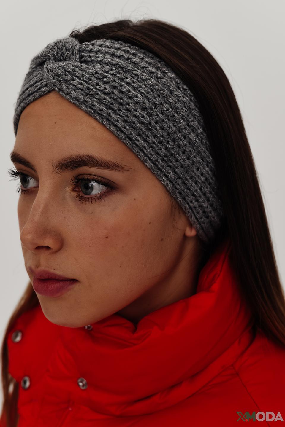 Повязка на голову Wegener серая