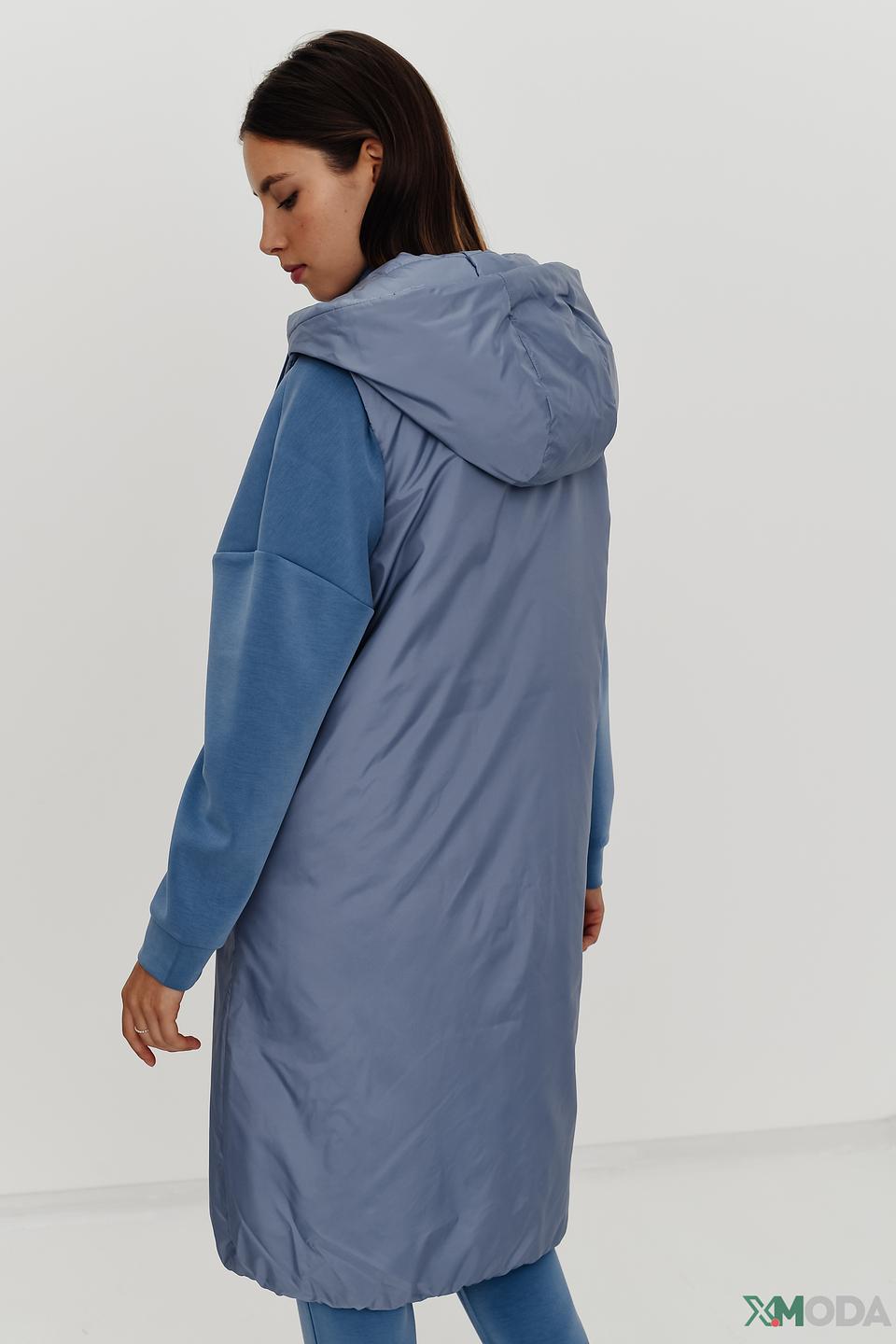 Жилет Taifun стеганый голубой