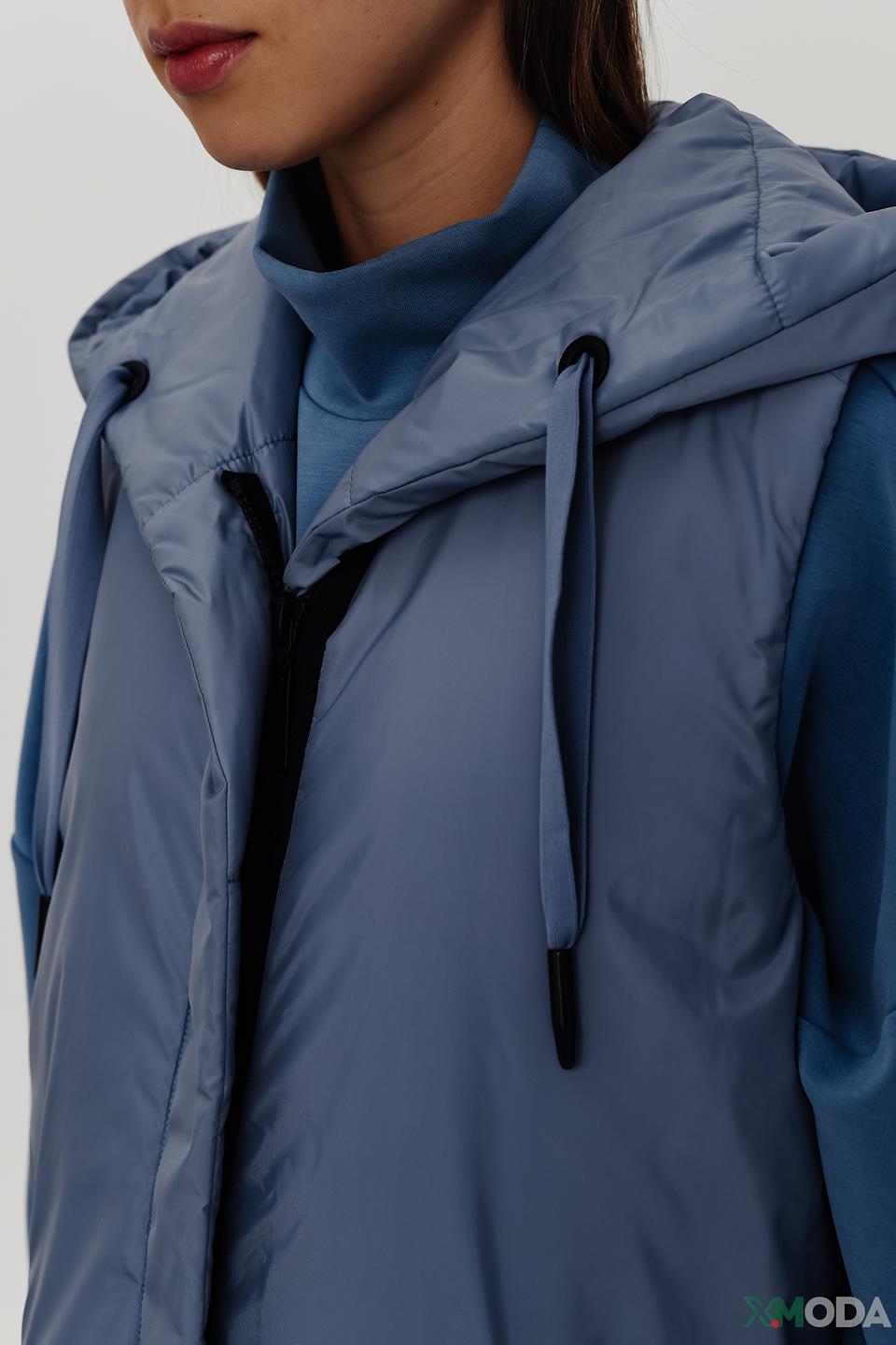 Жилет Taifun стеганый голубой