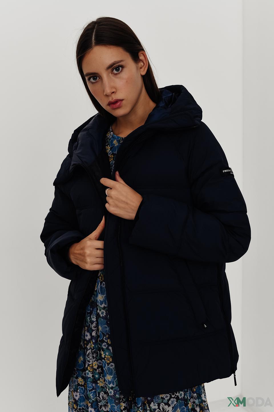 Куртка Frieda and Freddies стеганая тёмно-синяя