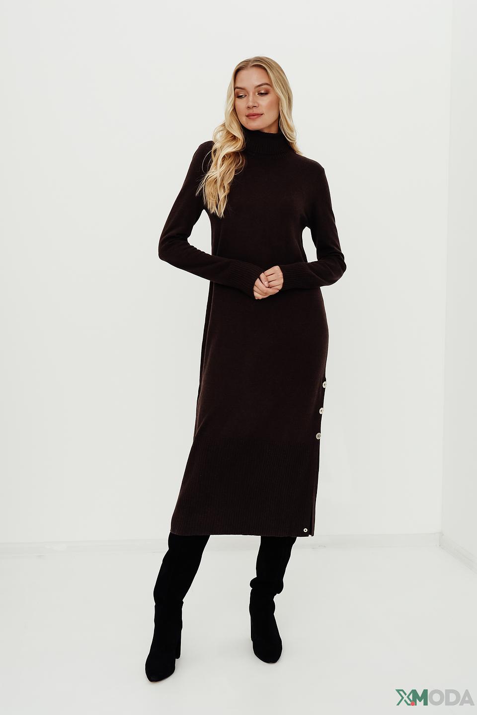 Платье Penny Black вязаное, коричневый