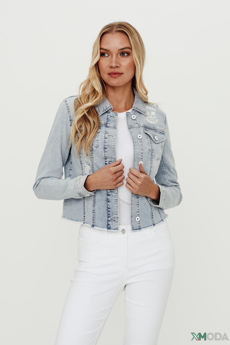 Жакет Marc Aurel деним светло-голубой