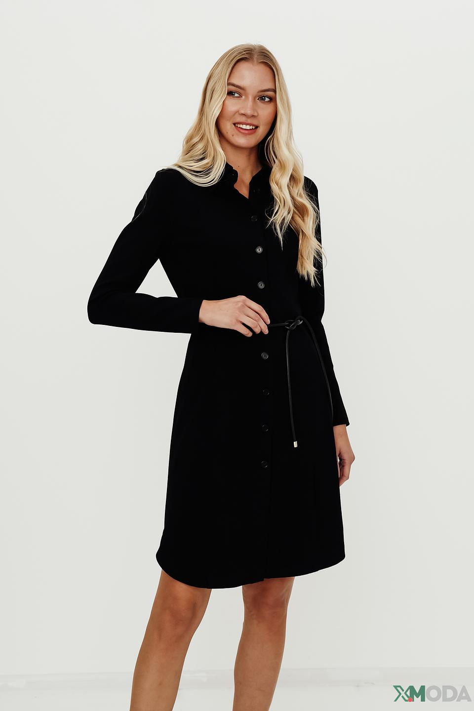 Платье Penny Black рубашка чёрное