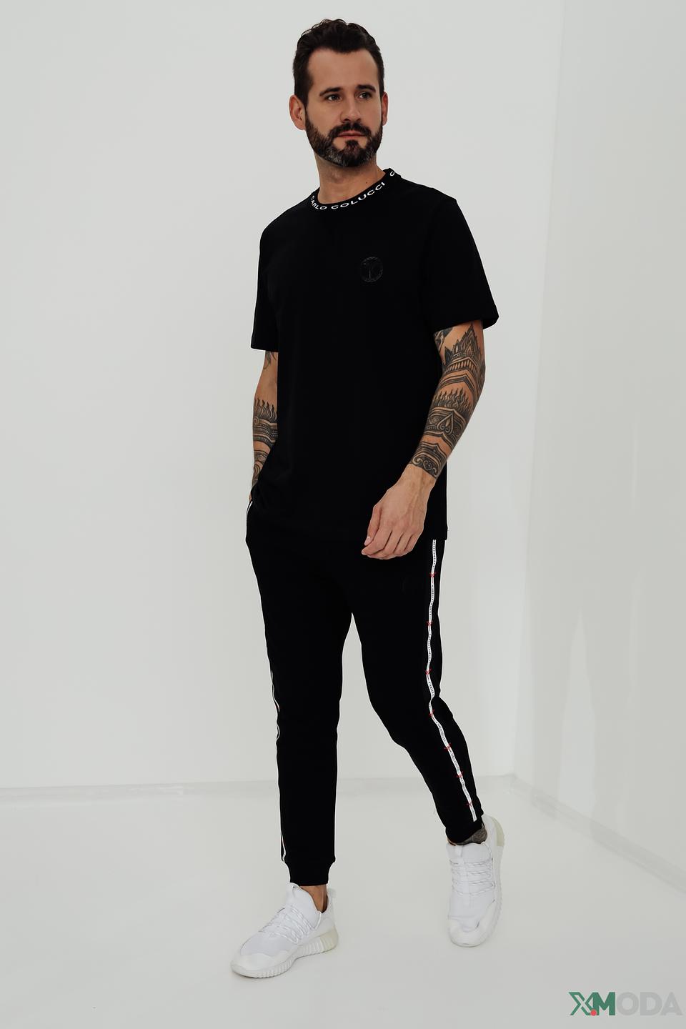 Спортивные брюки Carlo Colucci чёрные