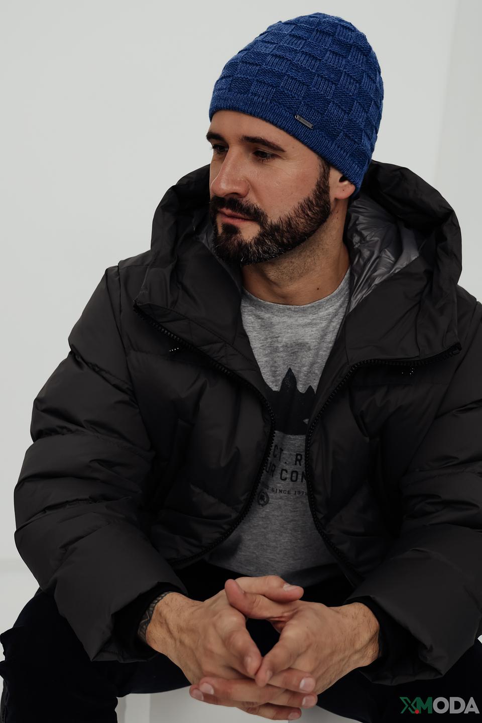 Шапка Wegener мужская синяя