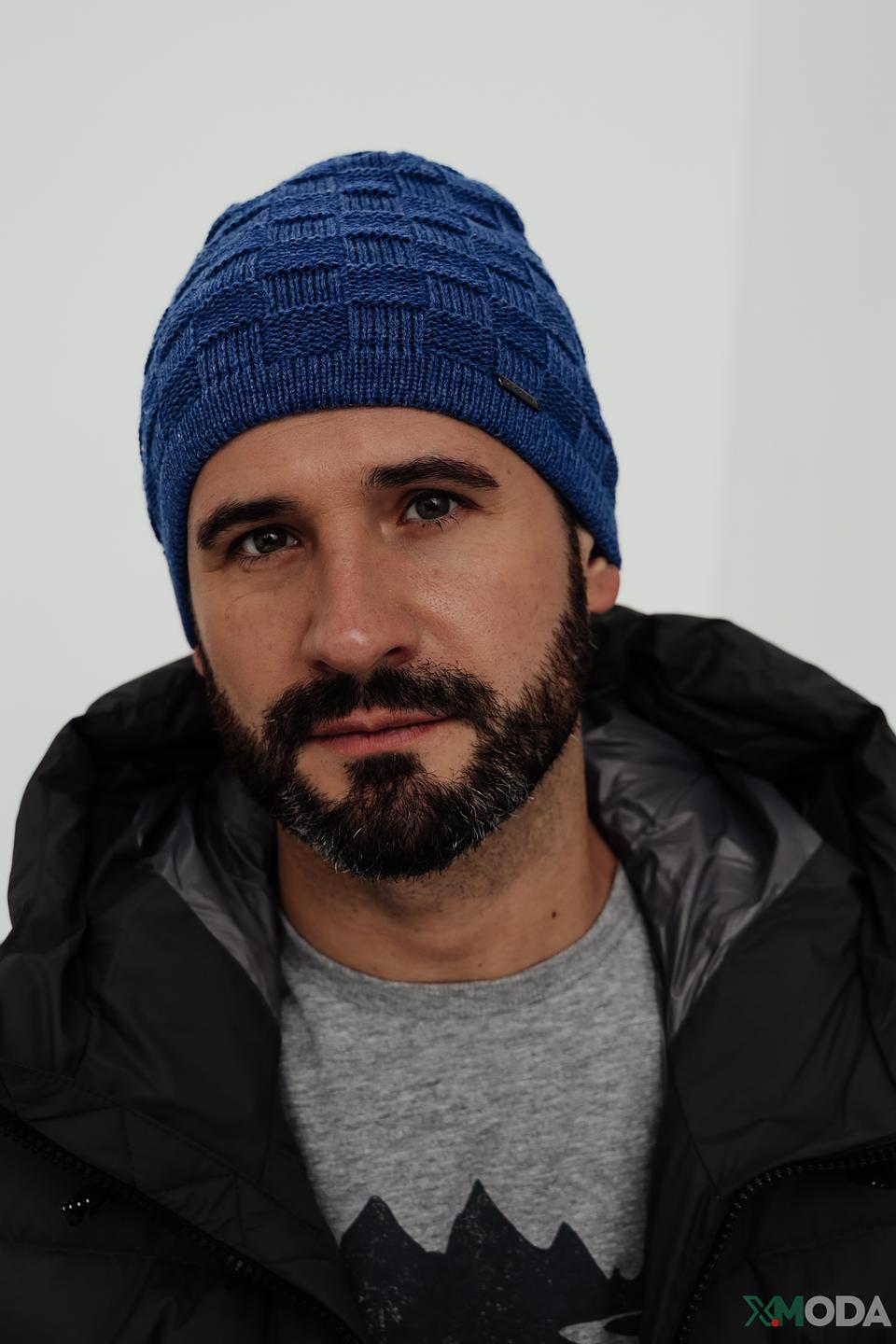 Шапка Wegener мужская синяя