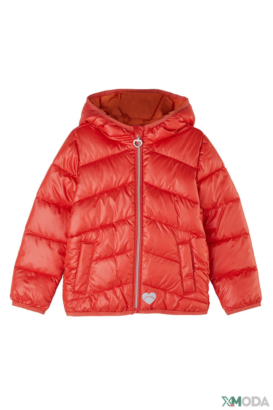 Куртка s.Oliver красная стеганая