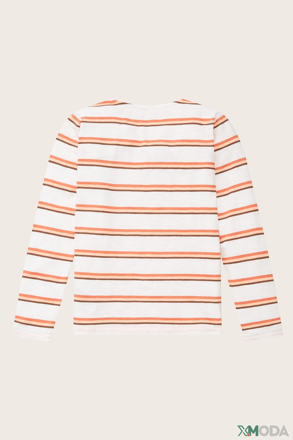 Футболка Tom Tailor в полоску орг. хлопок