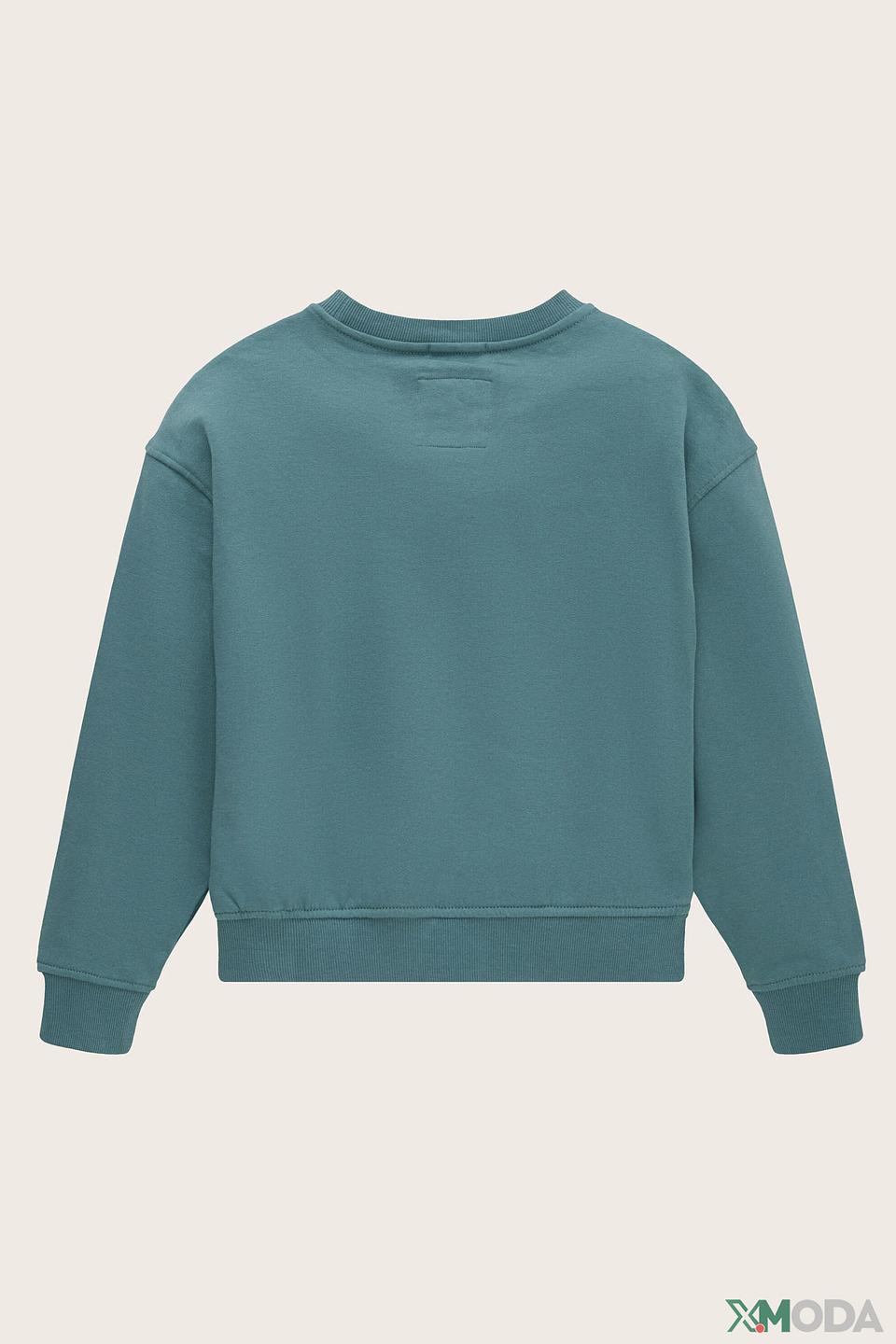 Джемпер Tom Tailor future бирюзовый