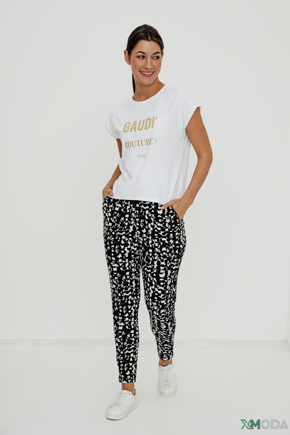 Брюки Lecomte с принтом