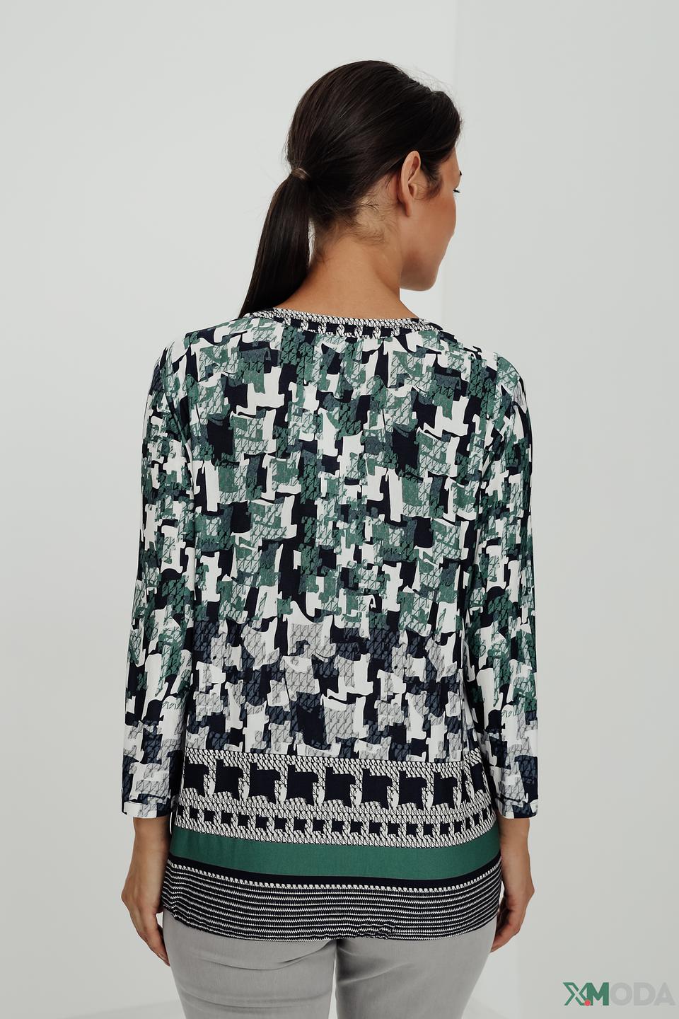 Блуза Erfo с геометрическим принтом
