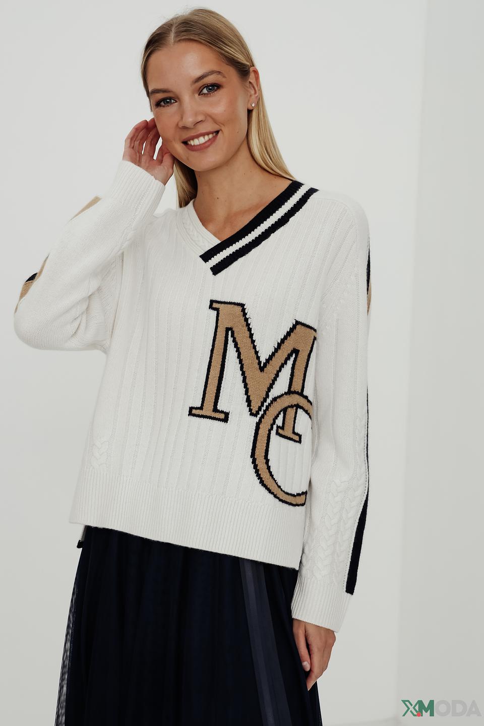 Пуловер Marc Cain с логотипом