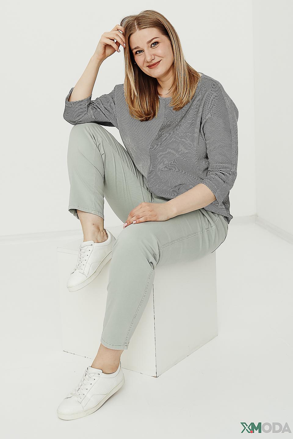 Брюки Via Appia мятные