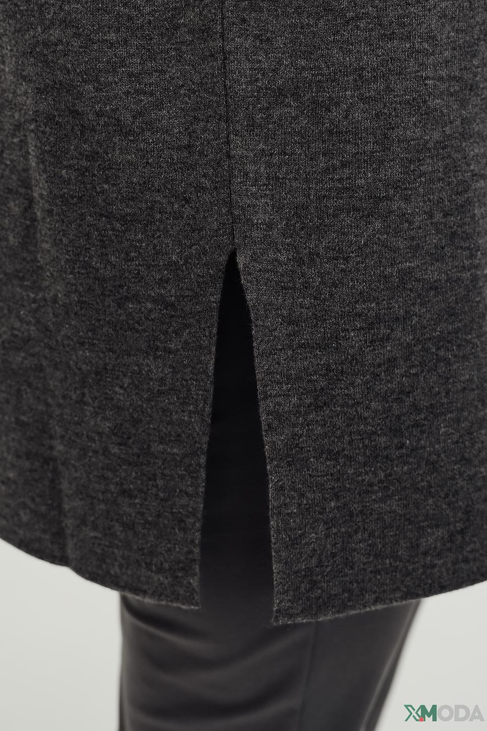 Жакет Samoon с капюшоном серый