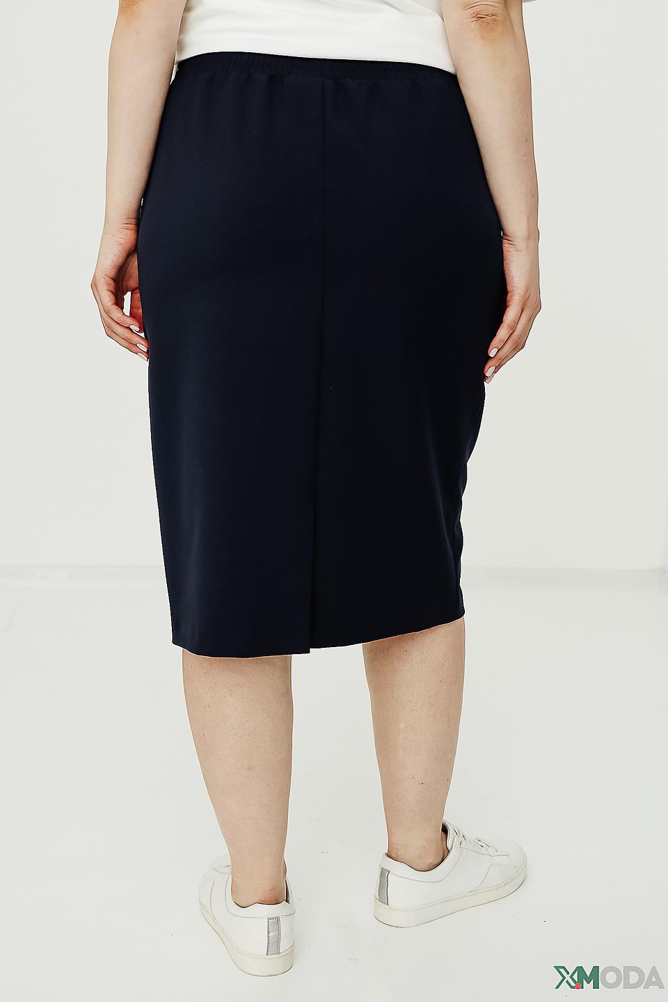 Юбка Frank Walder классическая темно-синяя