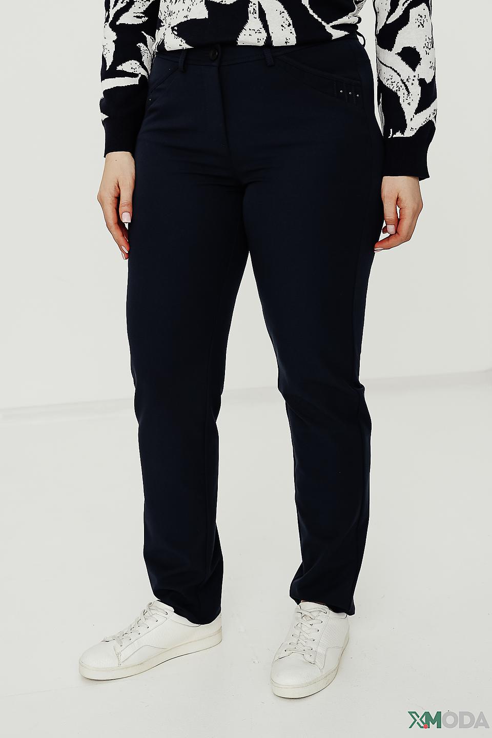 Брюки Frank Walder классические темно-синие