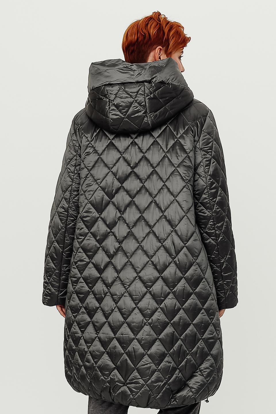 Пальто Baronia стеганое чёрное