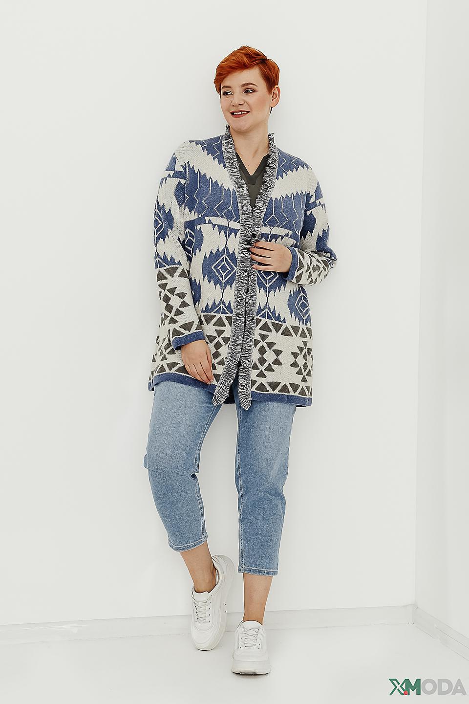 Жакет Frapp вязаный с узором